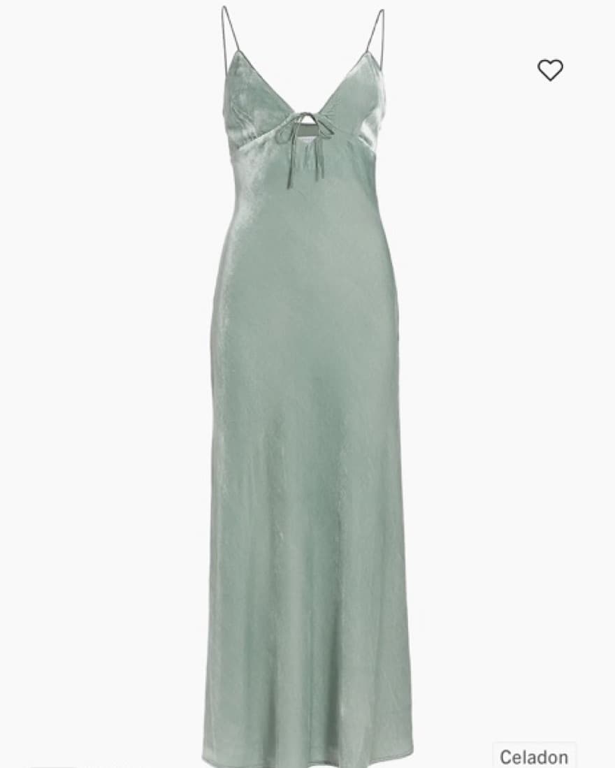 Velvet Midi Dress NWT - Image 1