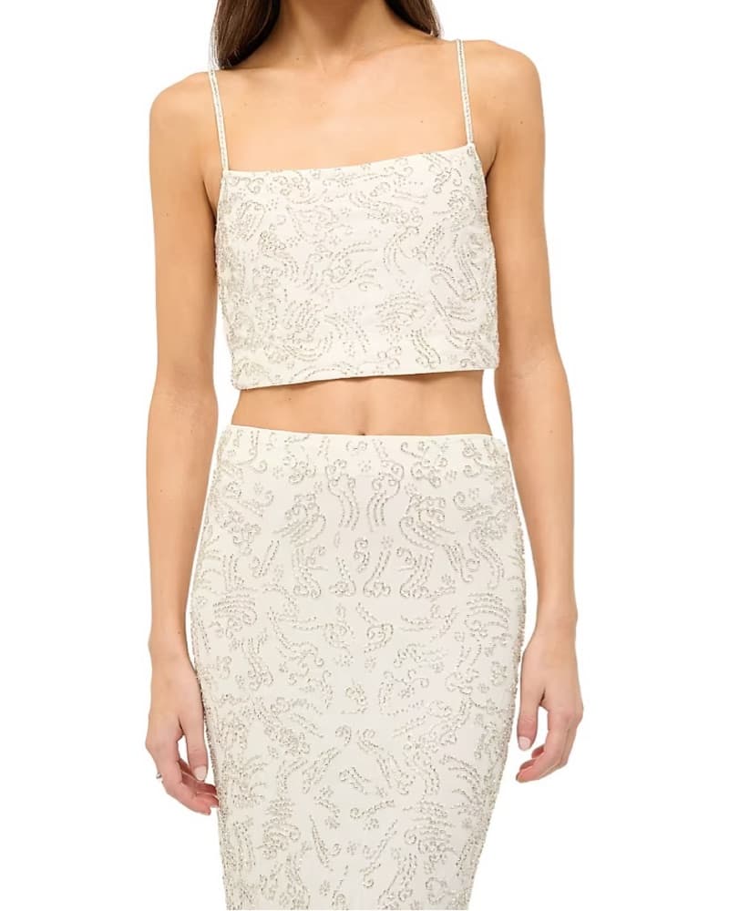 Staud Ivory Beaded Set - Image 2
