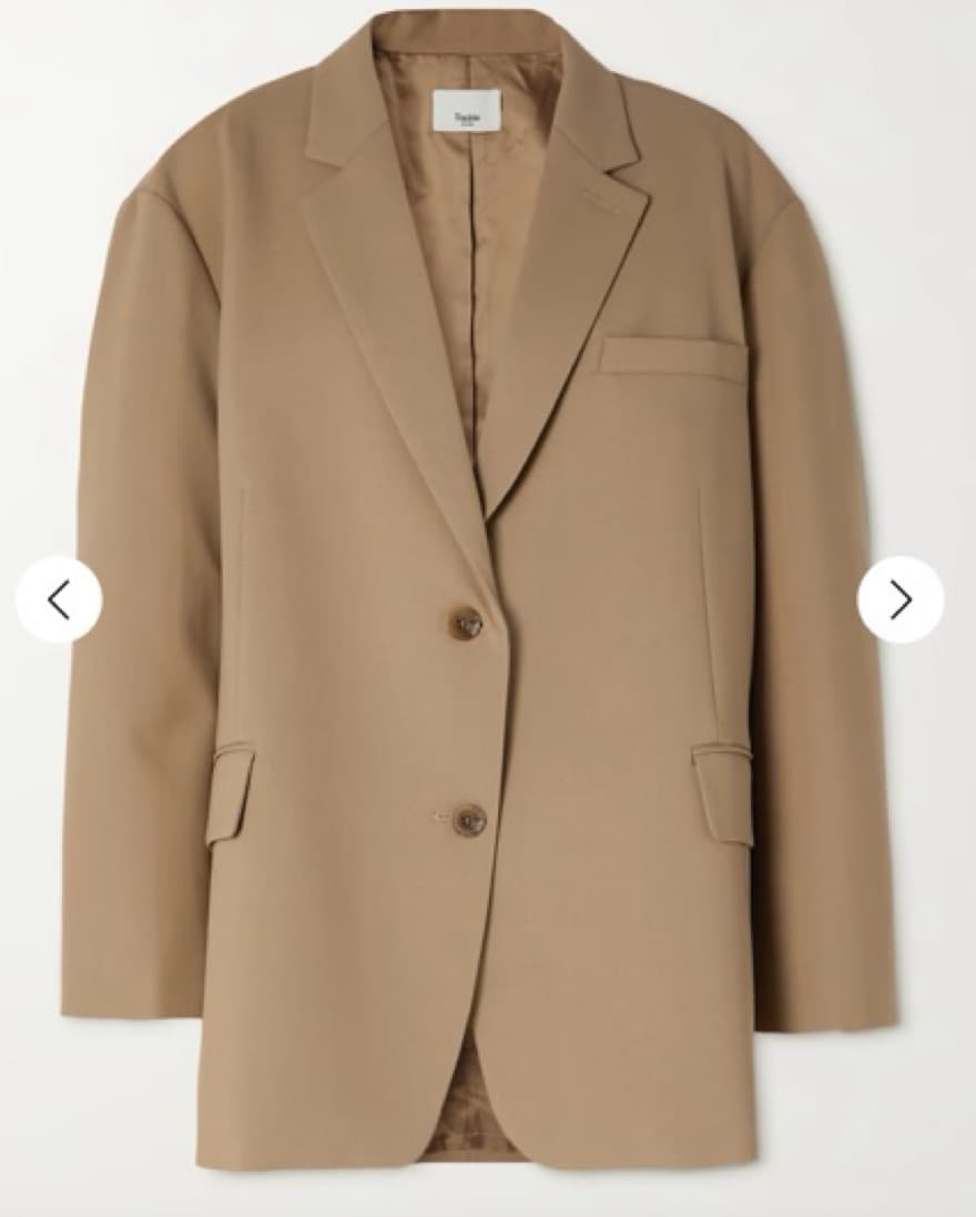 Frankie Shop Bea Blazer Sand - Image 1