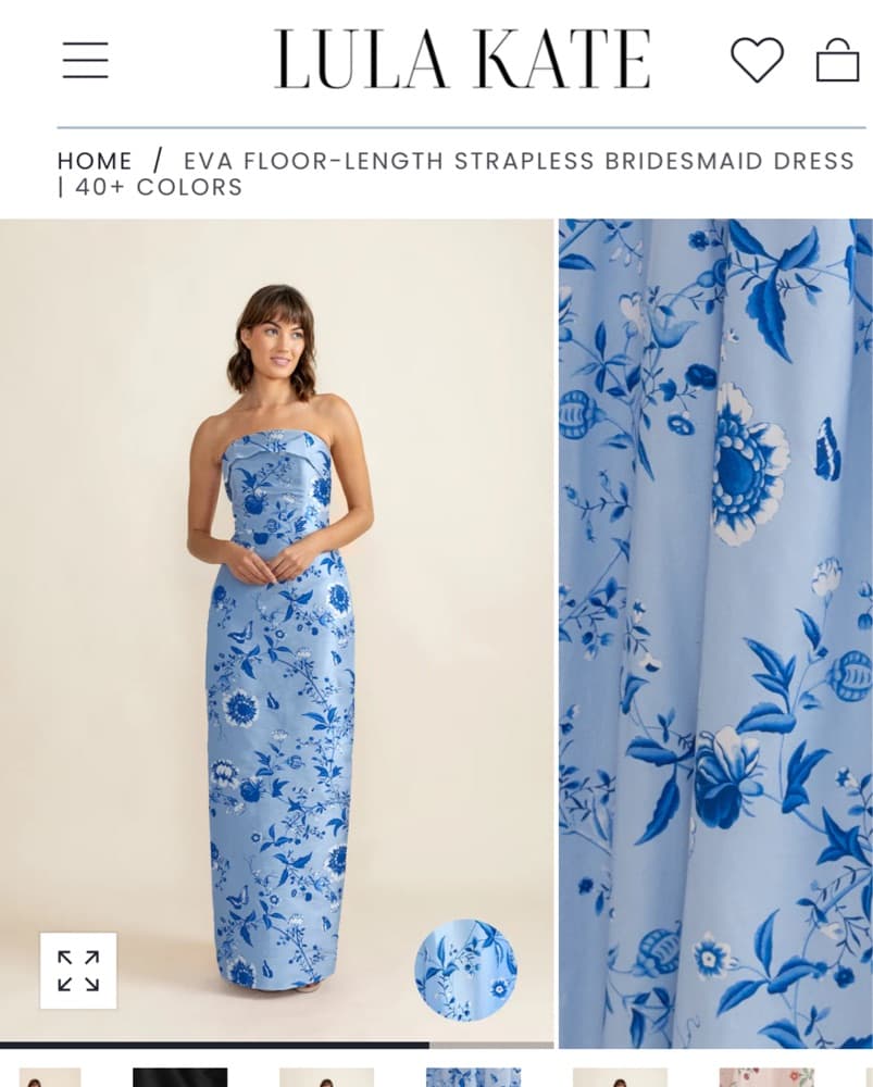 Lula Kate Blue Gown - Image 1