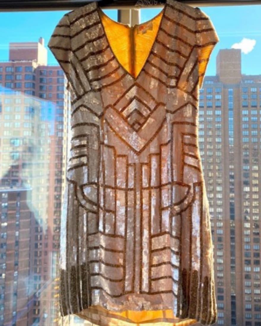 Parker Sequin Beaded Mini Dress - Image 1