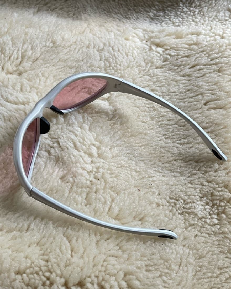 Bonnie Clyde Pink And Silver Glasses  - Image 5