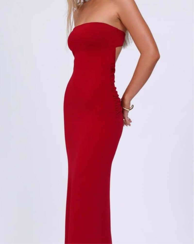 Red Tigermist Daniela Dress - Image 1
