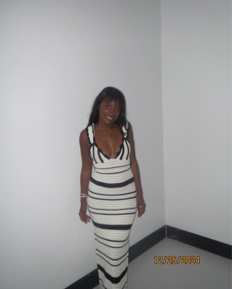 Meshki Crochet Dress - Image 3