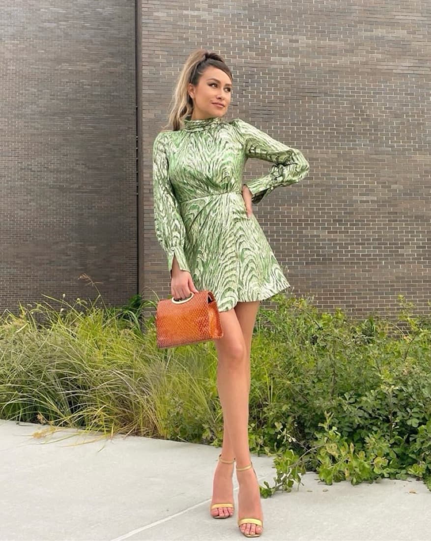 Jonathan Simkhai Moire Dress - Image 1