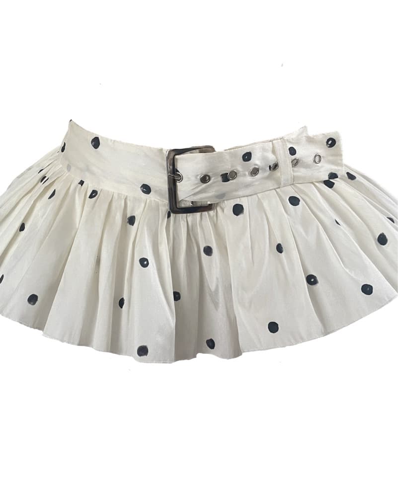 Polka dot tutu belt skirt Charli XCX - Image 3
