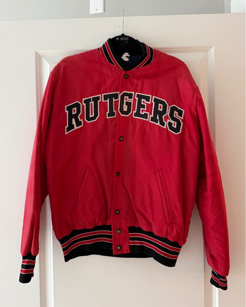 Rutgers Bomber Jacket - Vintage - Image 1
