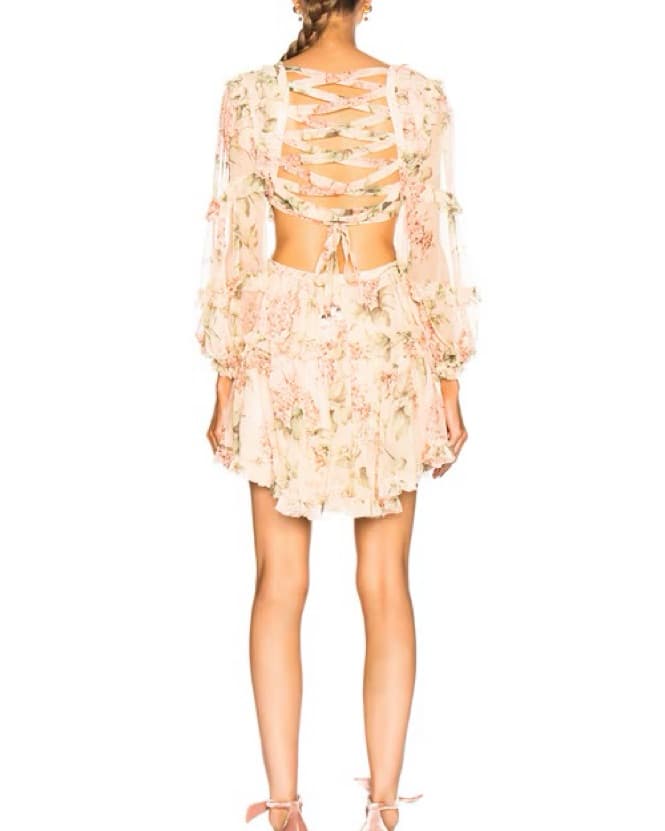 Zimmerman Floral Cutout Dress - Image 2