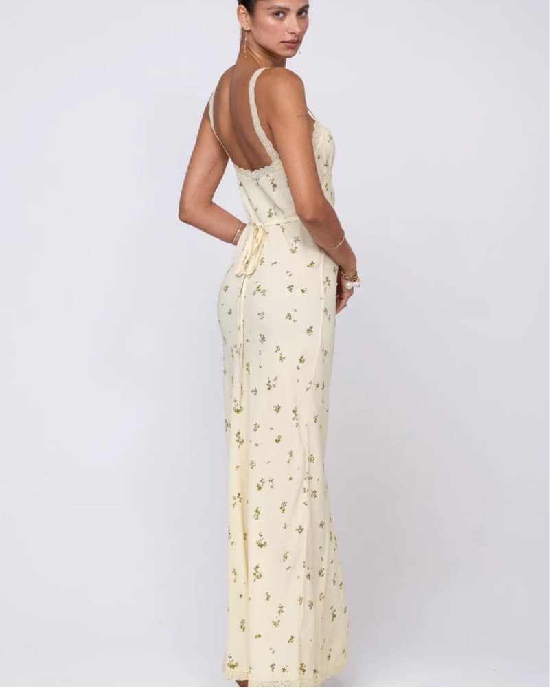 RESA Anaïs Maxi Dress – Beurre / XS - Image 3