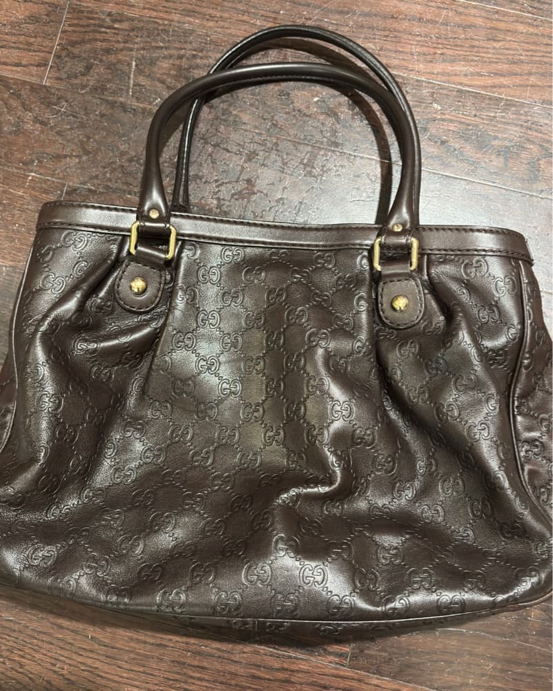 Brown Leather Sukey Tote Bag - Image 2