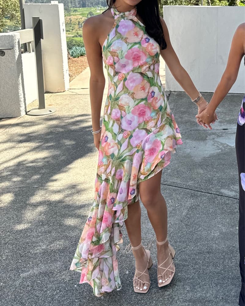 ASTR Maxi Floral Dress - Image 1