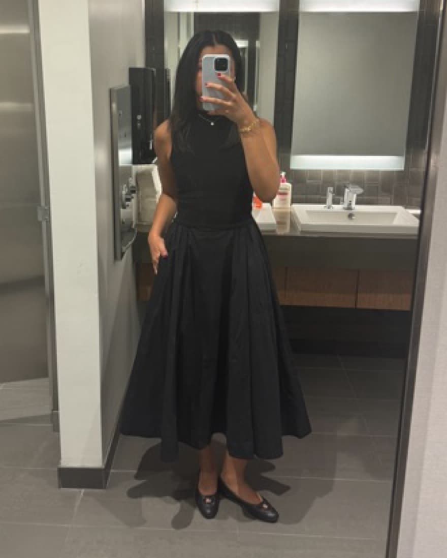 Aritzia Babaton Technique Poplin Dress - Image 3