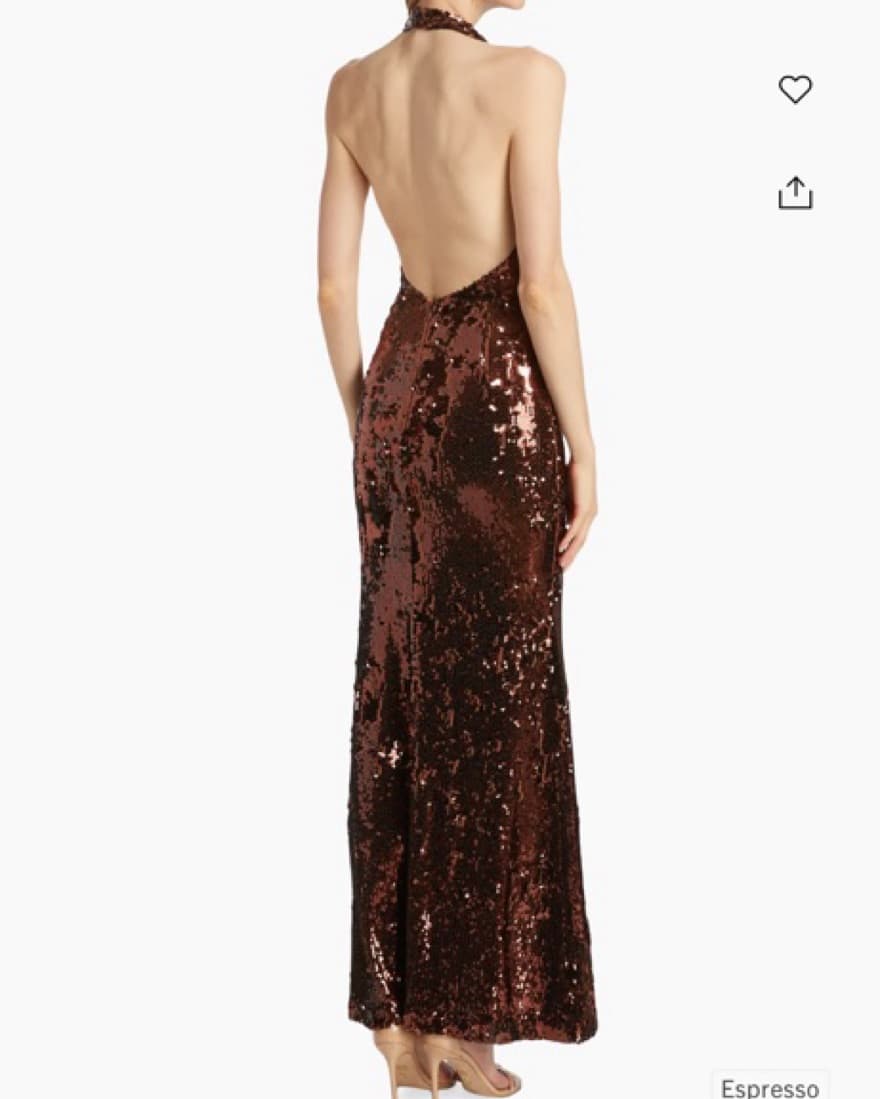 The Bar Grayson Sequin Appliqué Halter G - Image 2