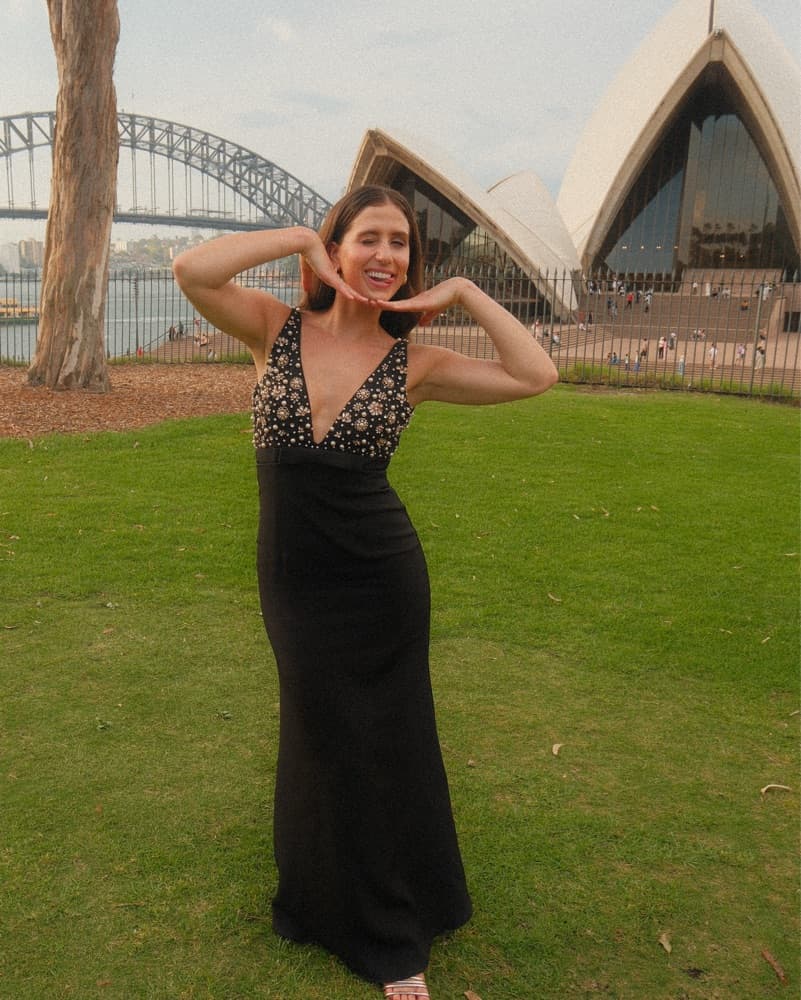 Mac Dougal V-Neck Gown - Image 2
