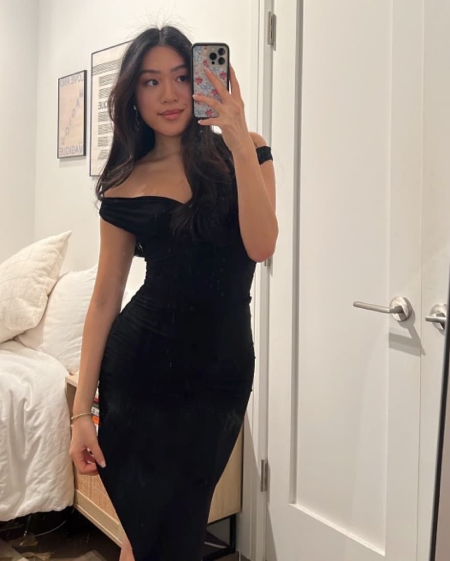 Revolve Black Formal Dress - Image 3