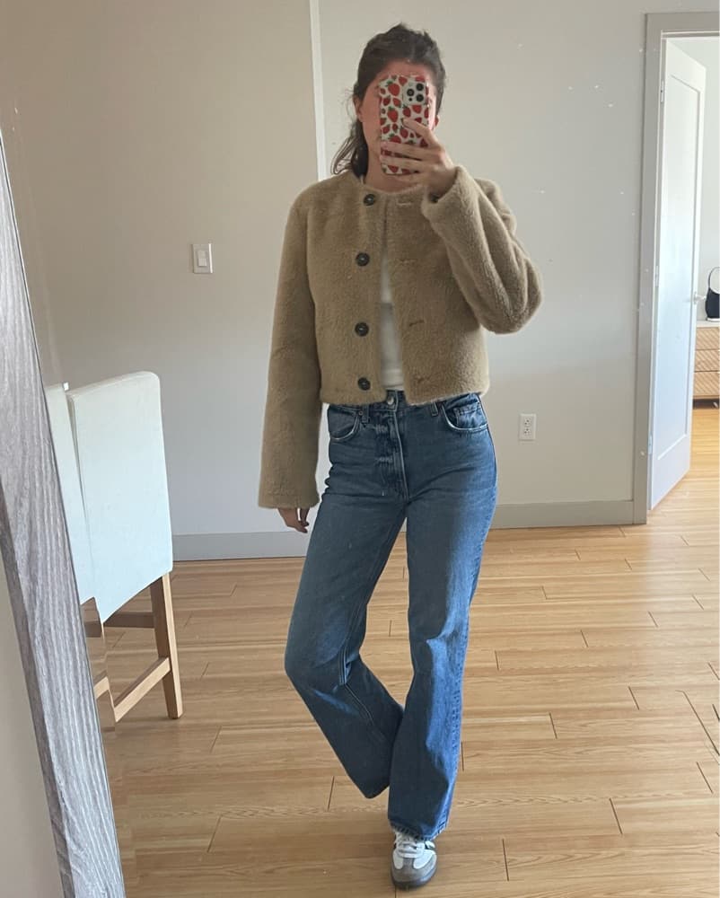 Faux Fur Jacket - Image 3