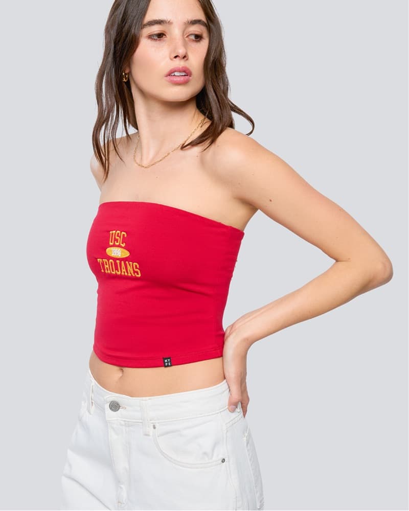 Usc White Tube Top  - Image 2