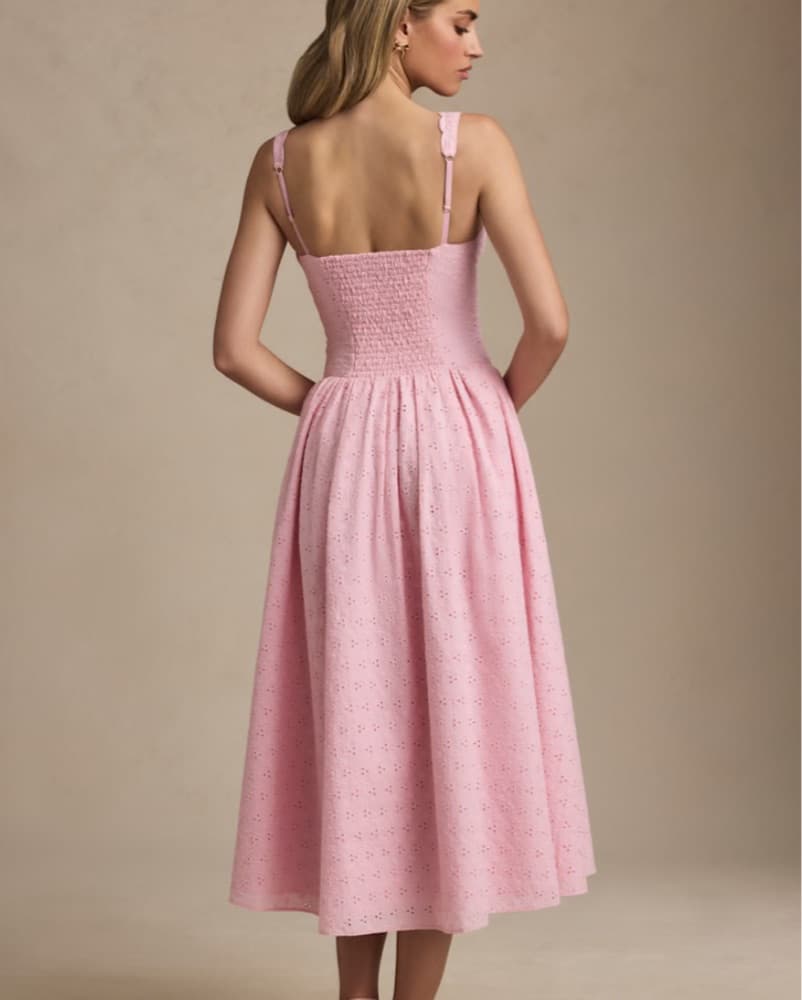 Pink Oh Polly Saidey Dress - Image 3