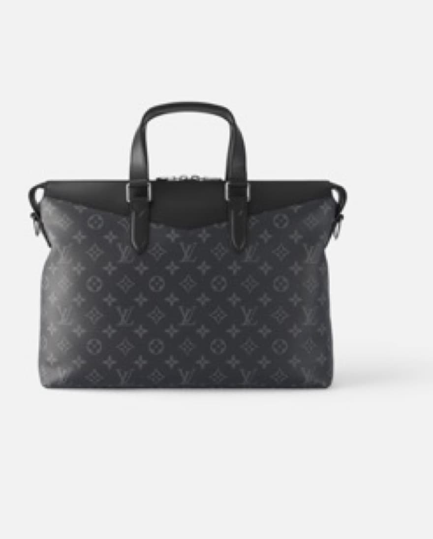 Black Briefcase Explorer Bag - Louis V - Image 1