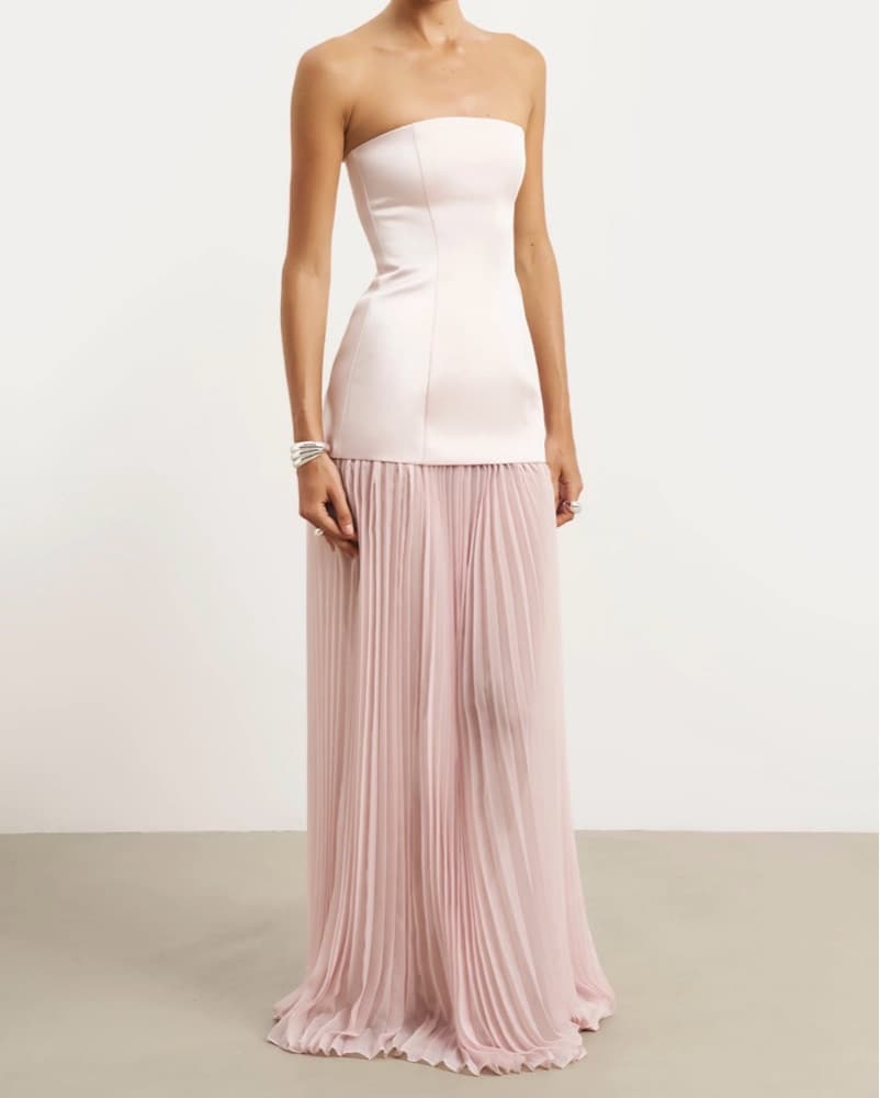 BOA Satin Gown - Image 1