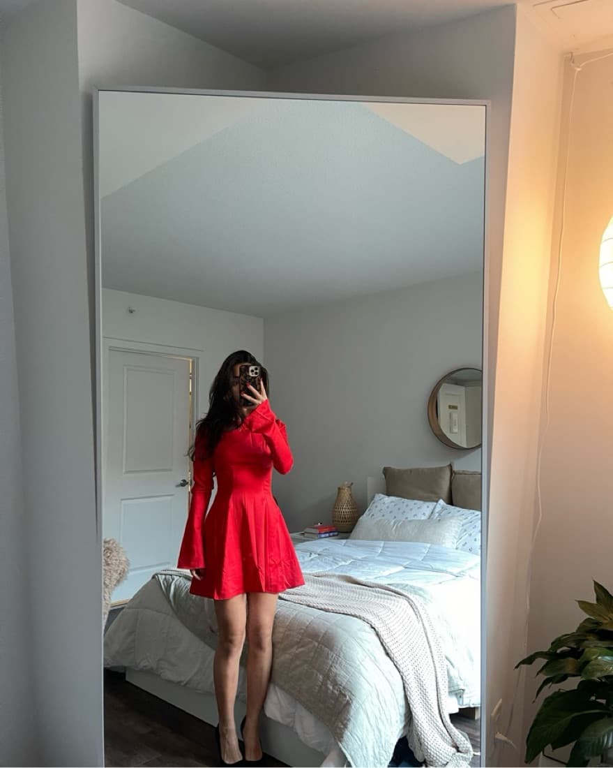 Red House Of CB Dress - Image 3