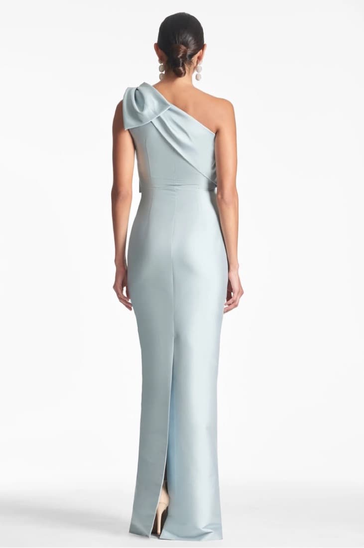 Sachin & Babi- Bonnie Gown - Ash Blue - Image 2