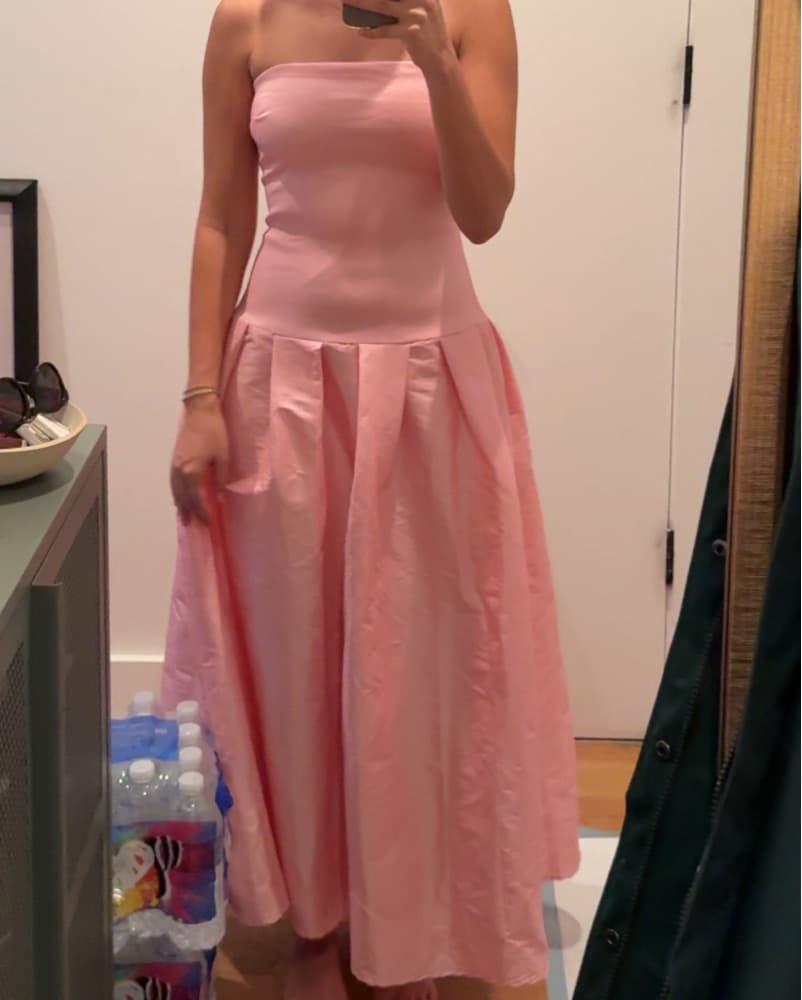 Revolve Cambria Strapless Dress in Pink - Image 4
