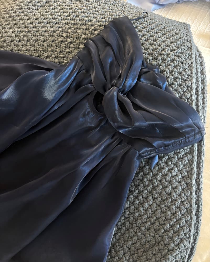 Mini Strappless Formal Dress - Image 5