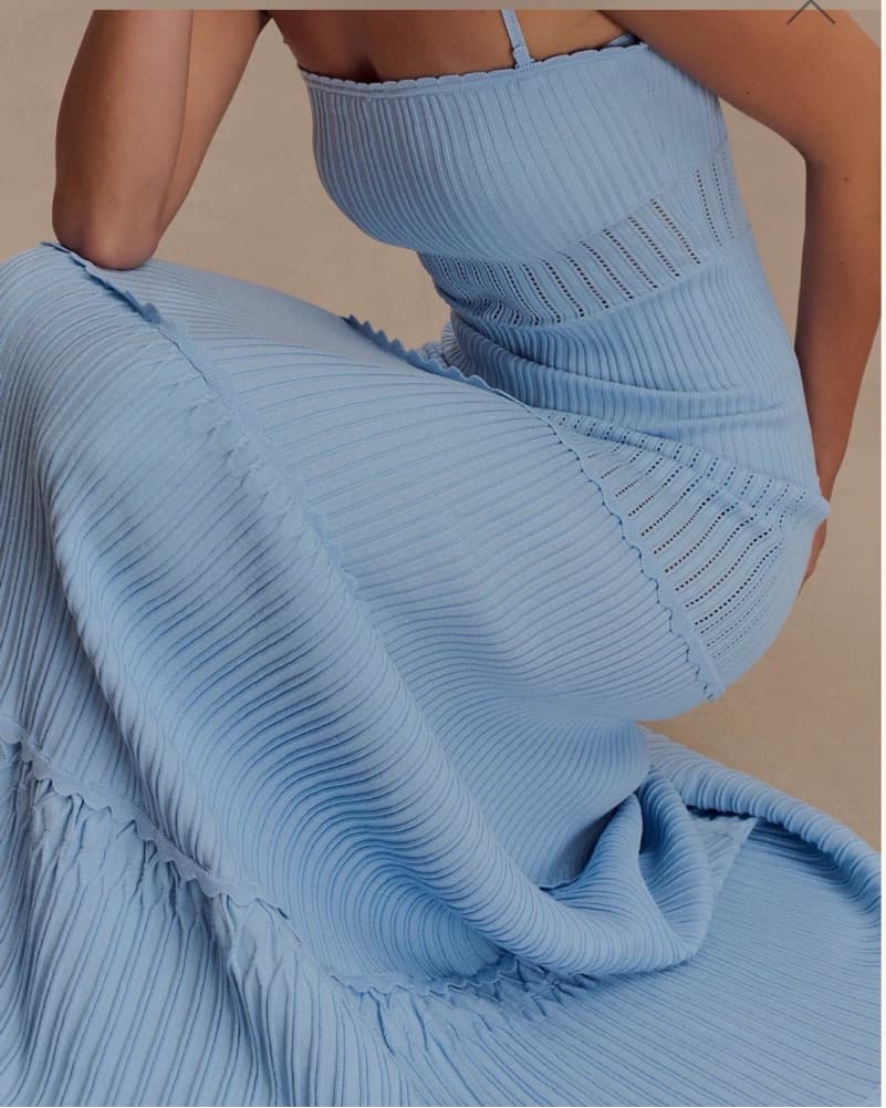 Meshki Finley Pointelle Knit Maxi Dress - Image 2