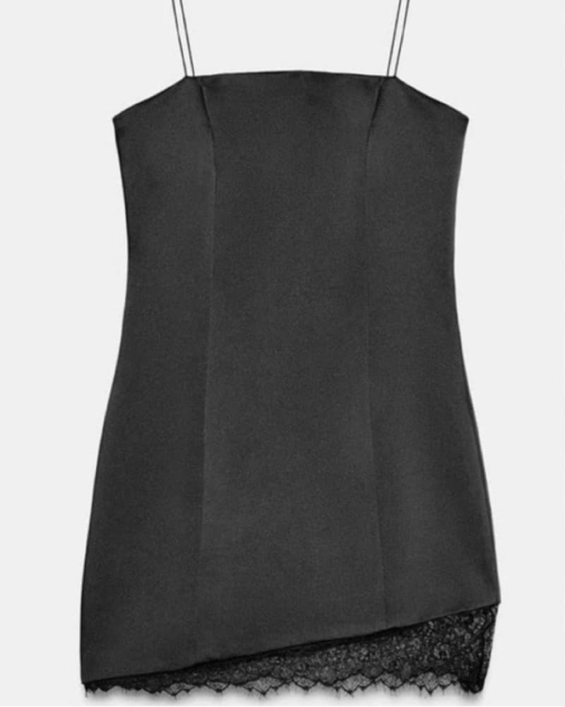 Zara Black Mini Dress  - Image 1