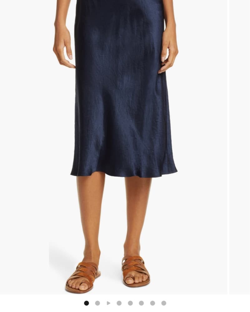 Vince Silk Slip Skirt - Image 2