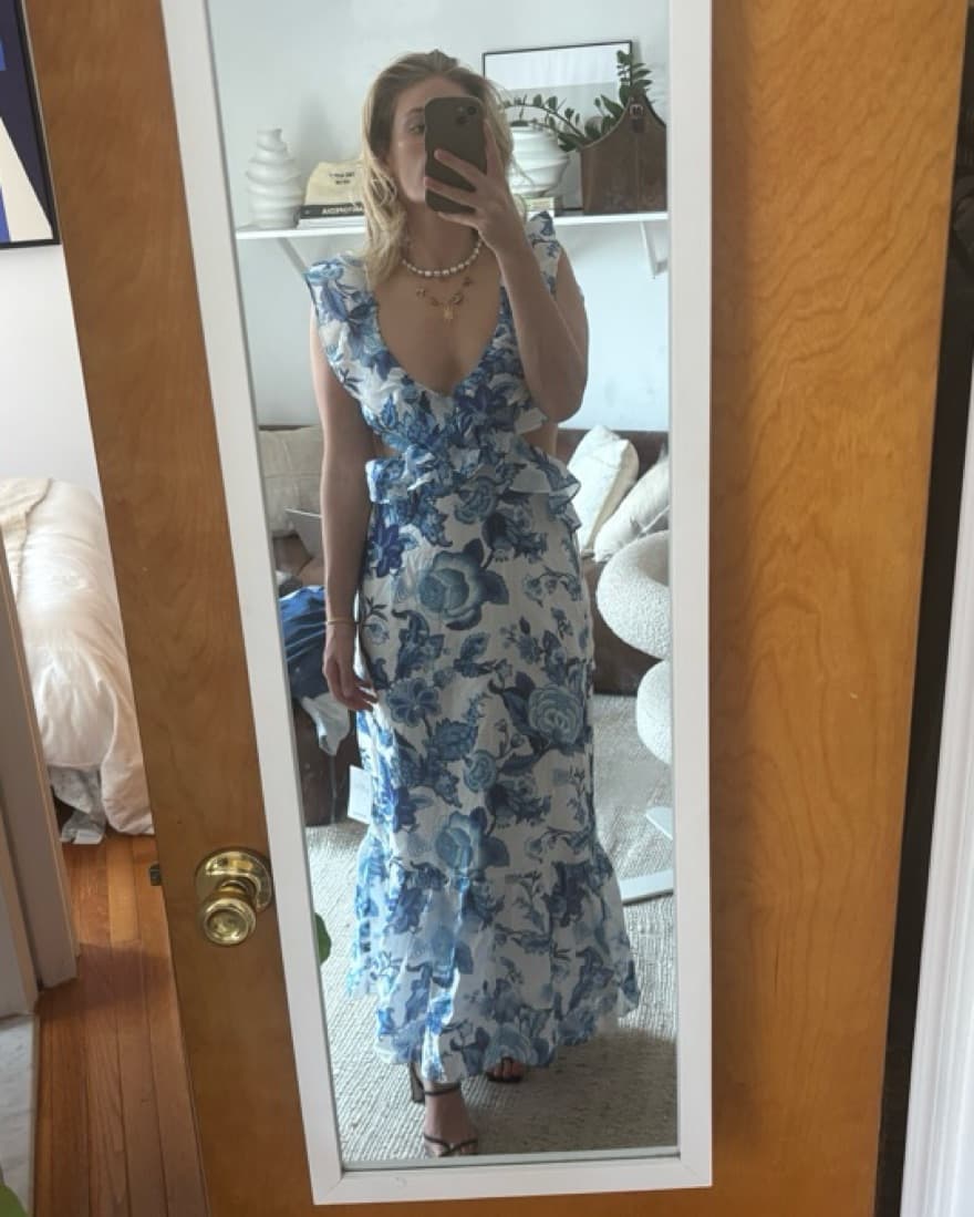 Sir The Label Floral Cutout Dress  - Image 1