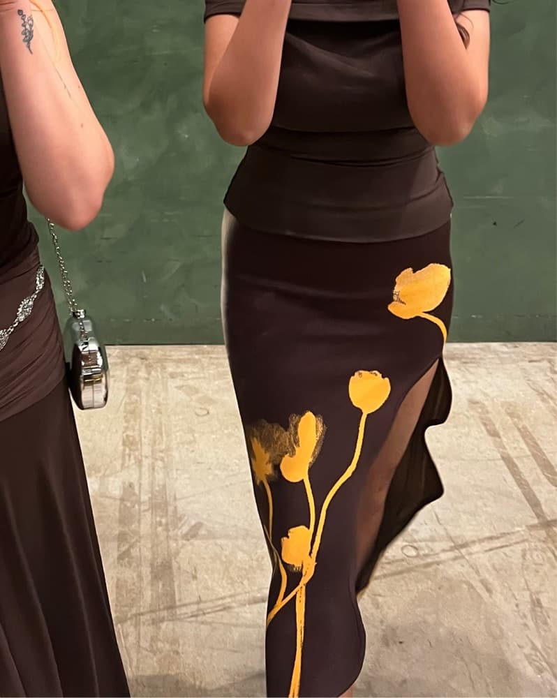 PH5 Lily Wavy Midi Skirt - Image 6