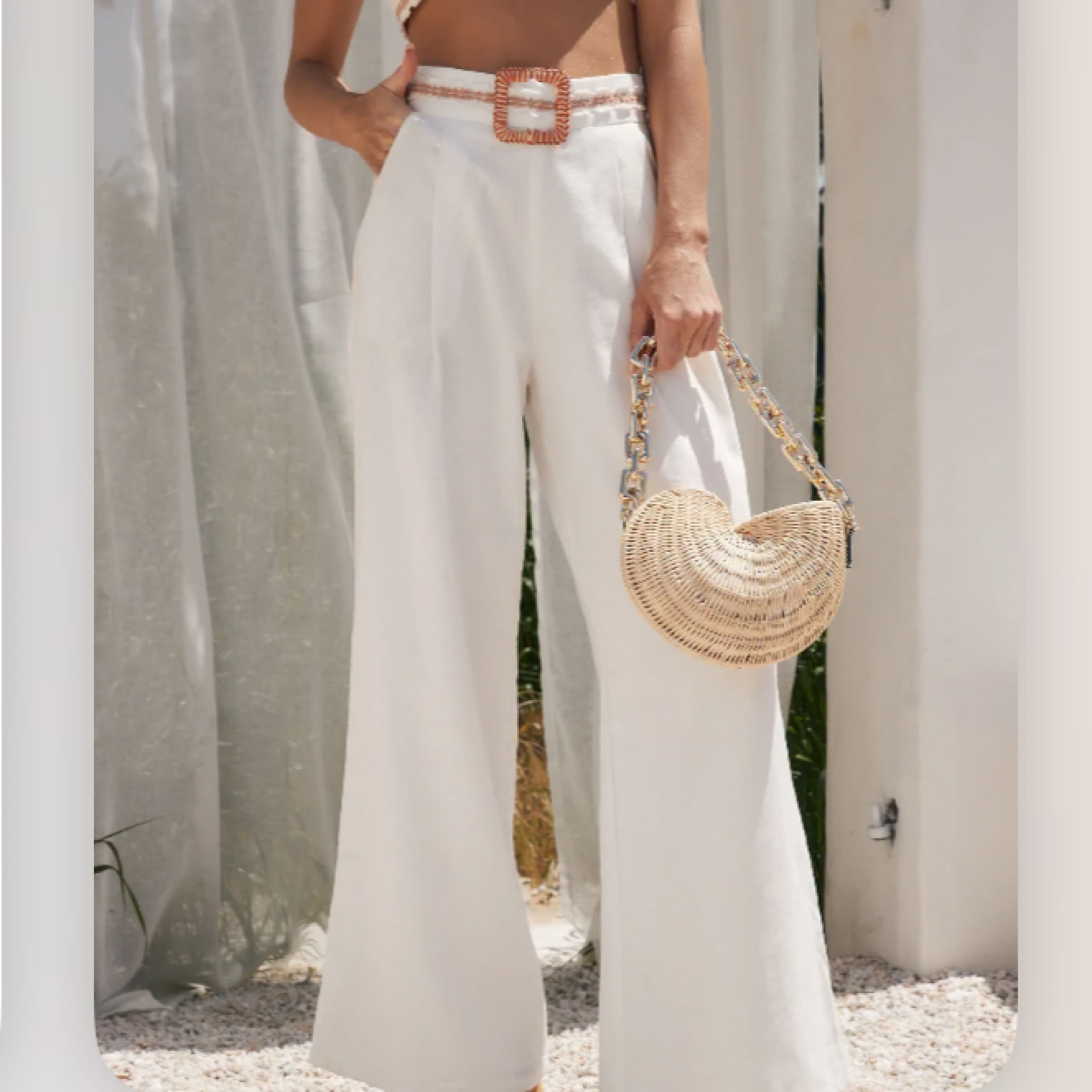 12th Tribe White Trouser Set - Image 2