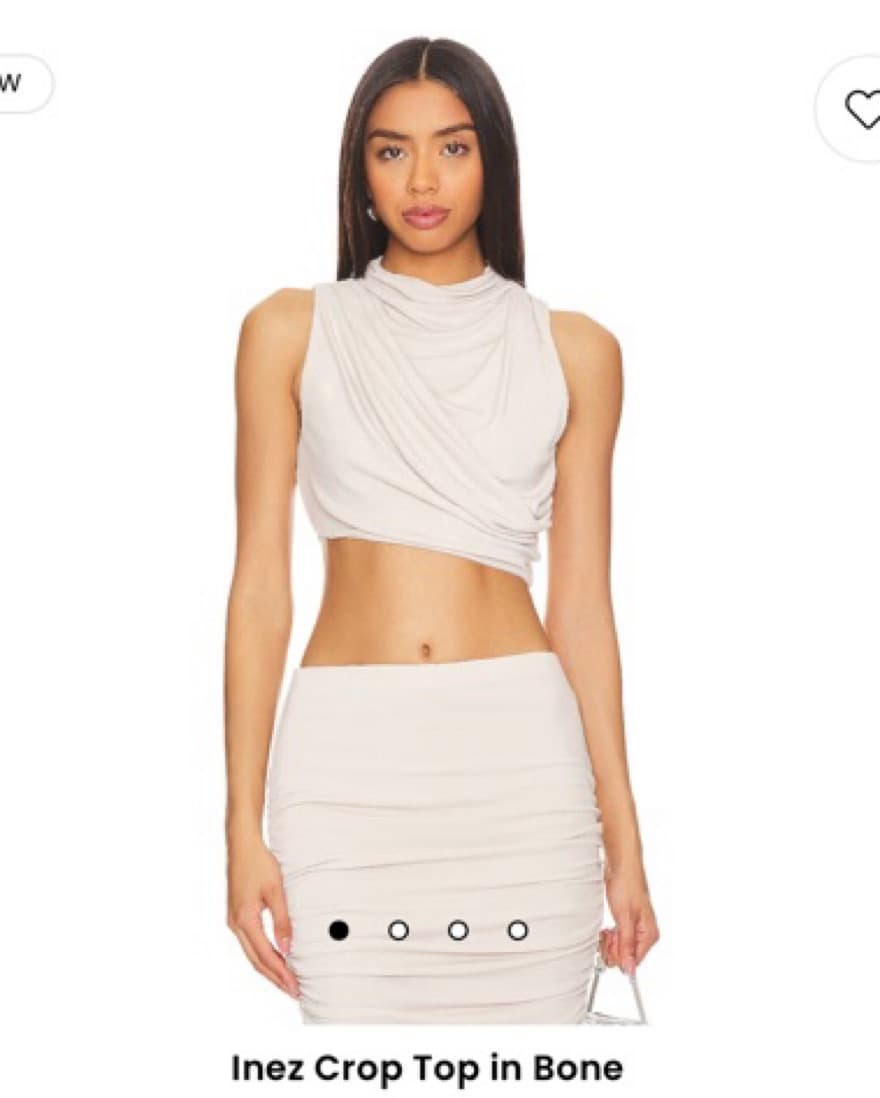 Inez Crop Top + Matching Skirt - Image 3