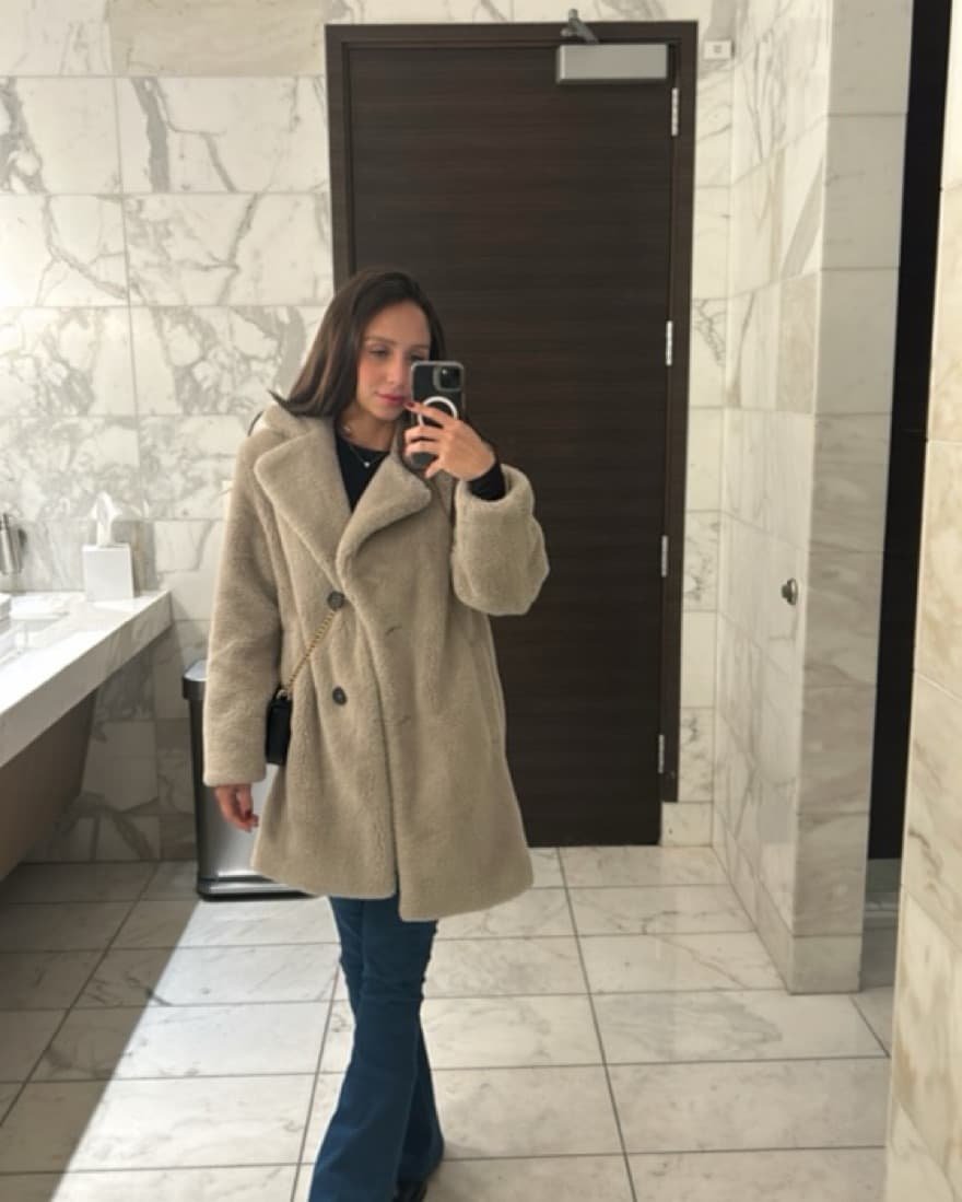 Chic Faux Fur Coat - Image 3