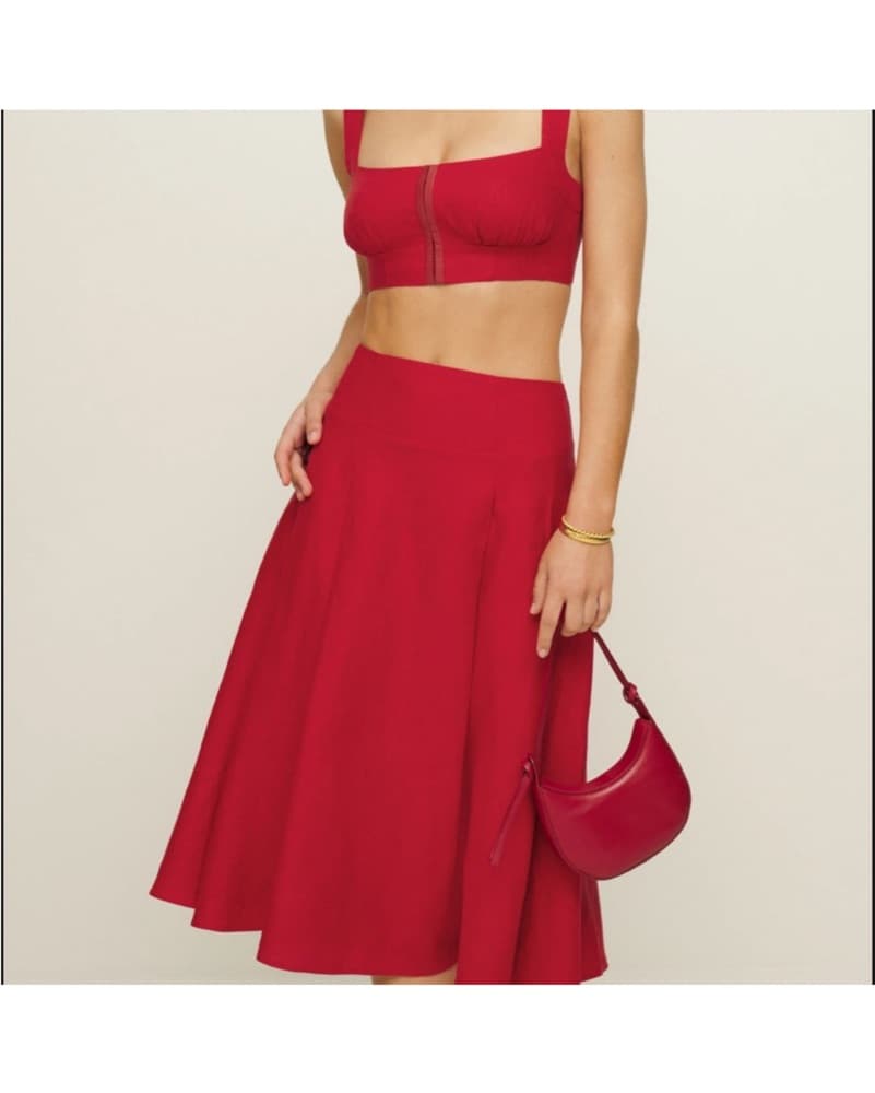 Reformation Santana Linen Two Piece - Image 3