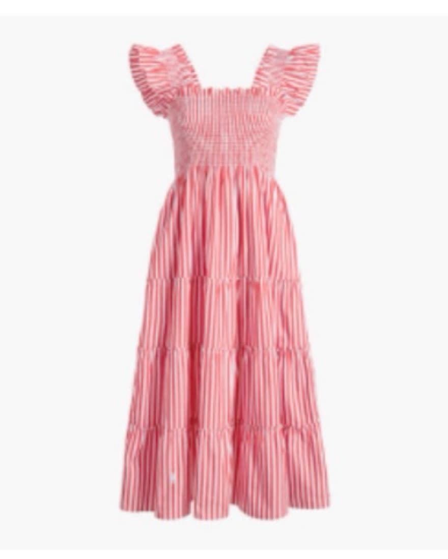 Red Striped Hill House Dress - Image 3