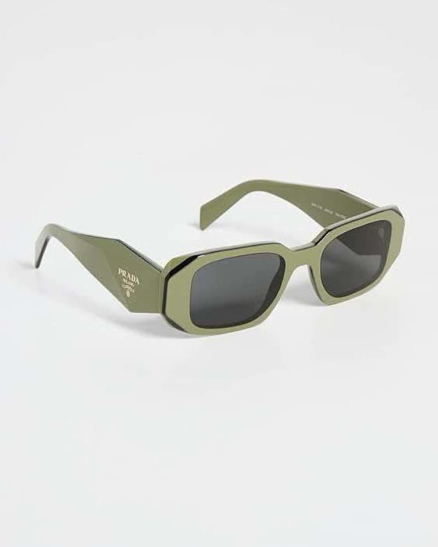Green prada sunglasses PR 17WS - Image 1