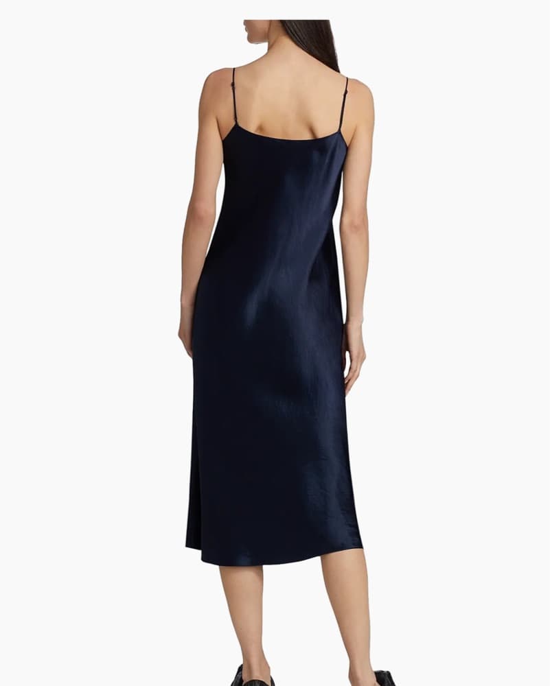 Vince Navy Slip Dress - Image 4