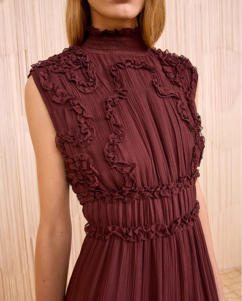 Ulla Johnson Verona Silk Turtleneck Dres - Image 2