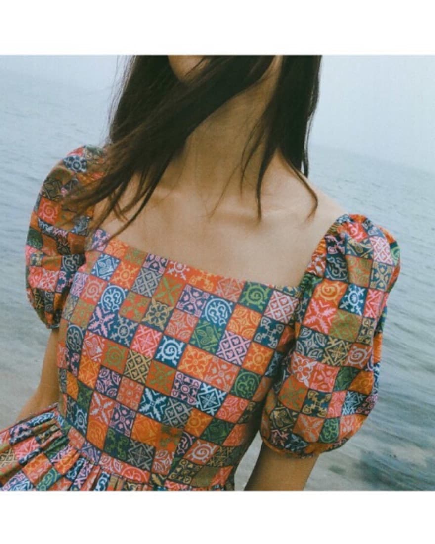 Coco Shop Patchwork Dress - Image 2