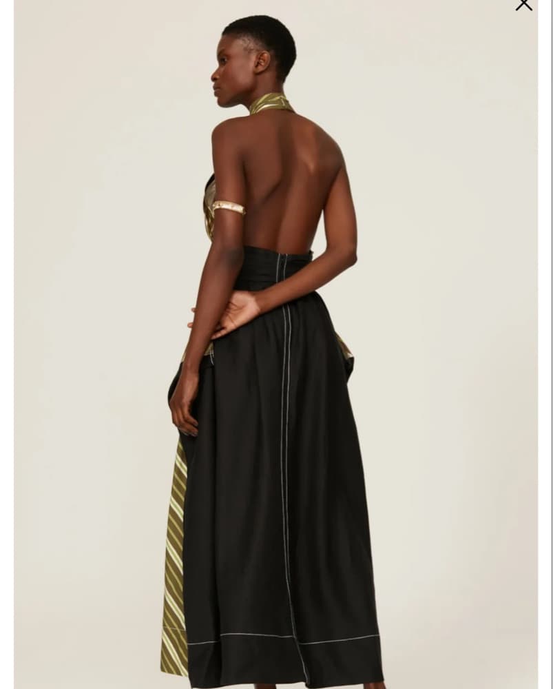 Tory Burch Halter Striped Dress - Image 2