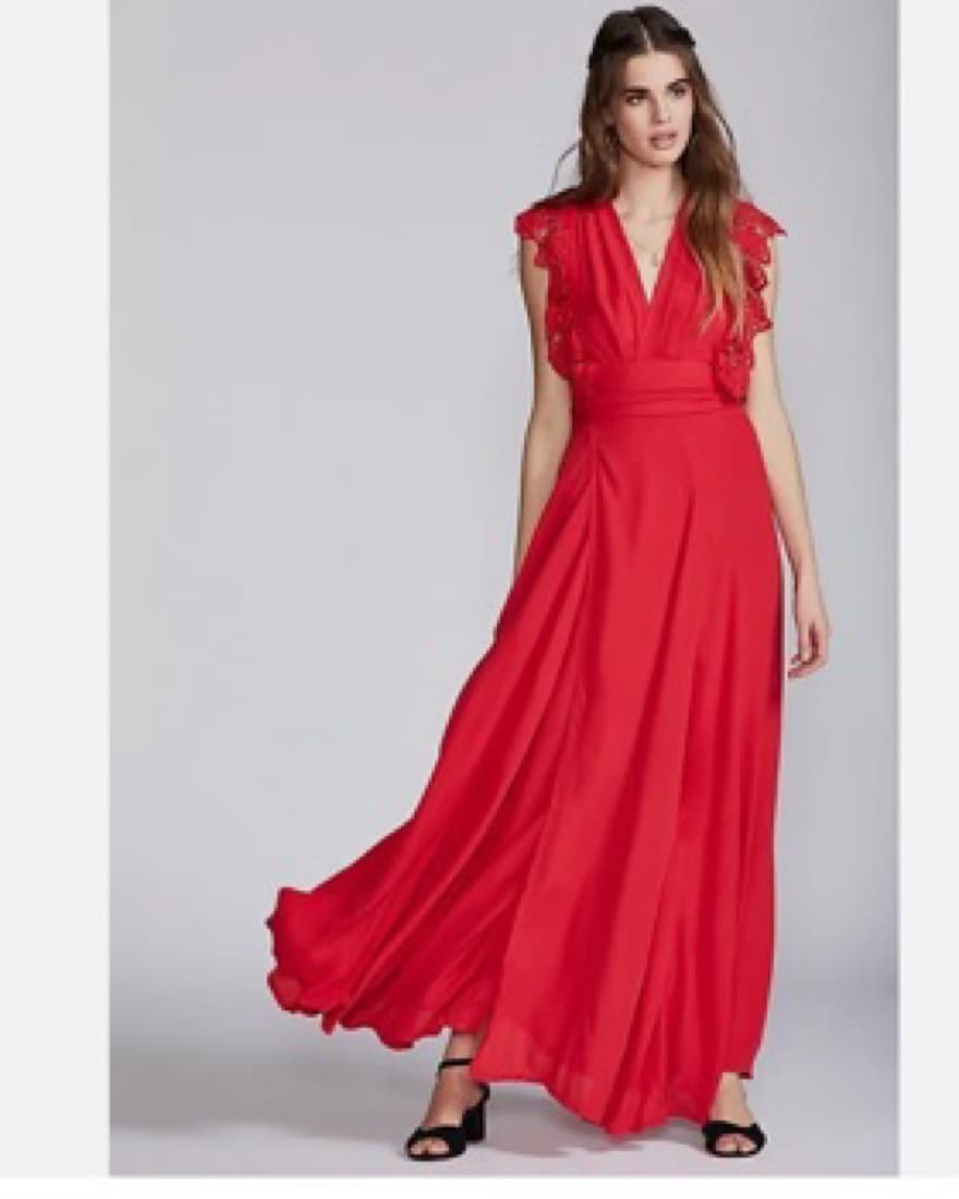 Jen’s pirate Booty Poppy Wrap Maxi Dress - Image 2