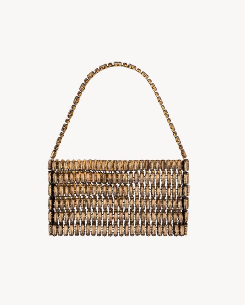 Saint Laurent Evening Bag In Crystals - Image 4