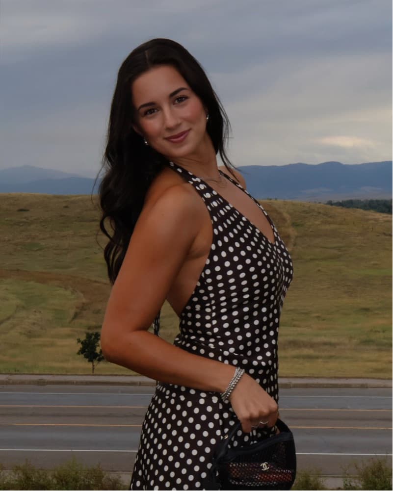 Zara Polka Dot Halter Dress Small - Image 1