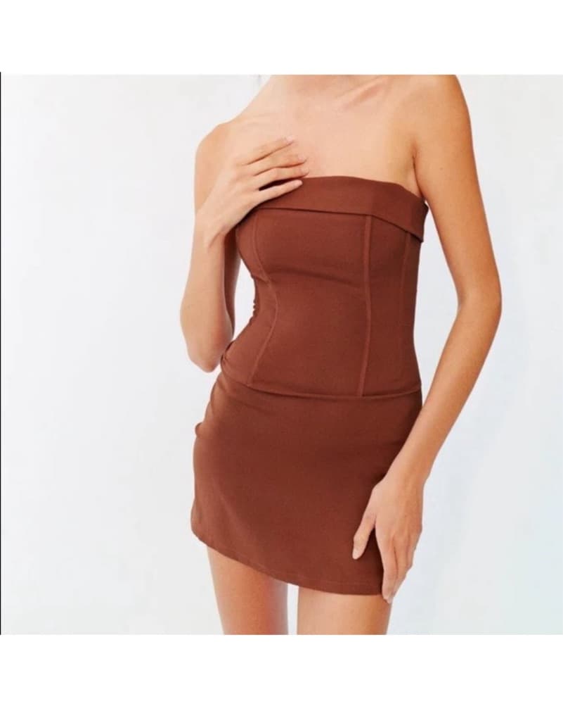 With Jean Corset Dress - Image 1