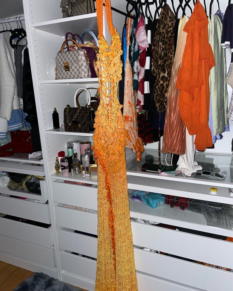 Handmade Crotchet Dress - Image 5