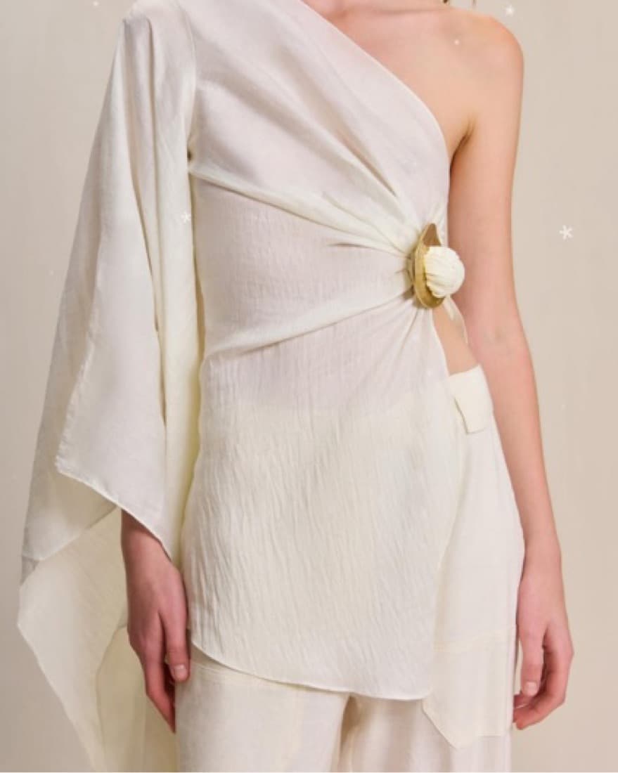 Cult Gaia Jadis One Shoulder Top  - Image 4