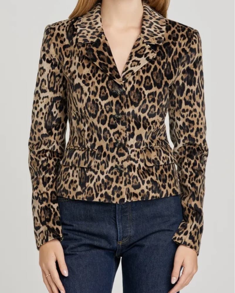 Leopard Blazer  - Image 1
